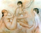 皮埃尔 奥古斯特 雷诺阿 : hree Bathers by the Water